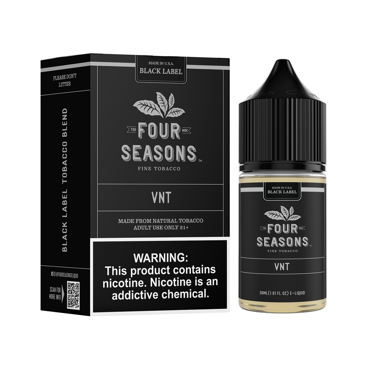 Four Seasons 30ml - Black Label